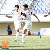 Bóng đá - U19 VN: Cú nã rocket tuyệt đẹp của Hồng Duy