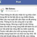 Tin tức trong ngày - Triệu tập 2 vợ chồng tung tin đồn &quot;Ebola xuất hiện ở VN&quot;