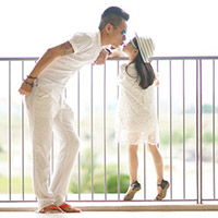 Bạn trẻ - Cuộc sống - Chùm ảnh "Nắm tay bố" của ông bố Việt đơn thân