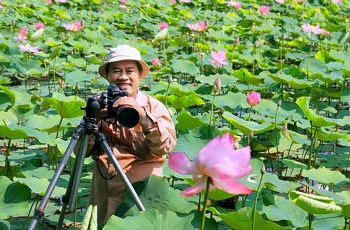 Doanh nhân mê chụp sen, lập 2 kỷ lục Việt Nam - 1
