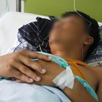 Pháp luật - Bị chồng của bồ chém cụt chân