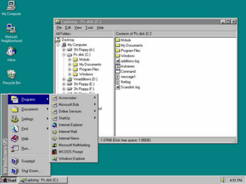 Windows 9 sẽ có Start Menu truyền thống từ năm 1995 - 1