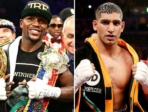 Trận boxing trong mơ Amir Khan–Mayweather gặp rắc rối - 1