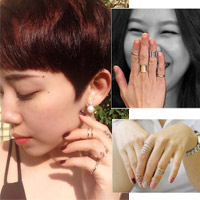 Bí quyết mặc đẹp - Học sao Hàn, giới trẻ Việt mê mốt “nhẫn lửng lơ”