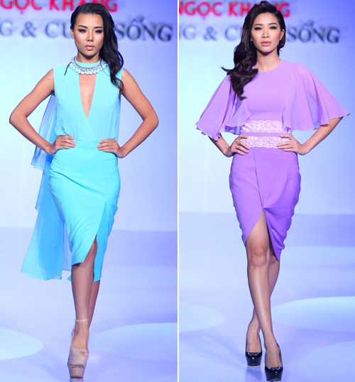 Mẫu Việt "tưng bừng" khoe vòng 1 trên sàn catwalk - 16