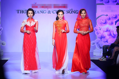 Chân dài Việt duyên dáng với thời trang cưới - 1