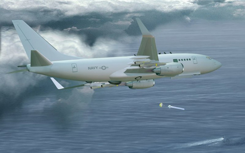 Chiến đấu cơ TQ đe dọa máy bay săn ngầm Mỹ trên biển - 1