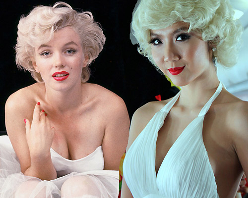 Những màn hóa Marilyn Monroe Việt gây tranh cãi - 7