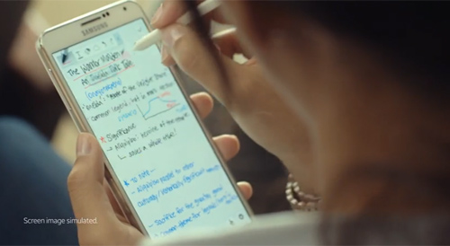 Samsung chính thức lộ video Galaxy Note 4 - 1