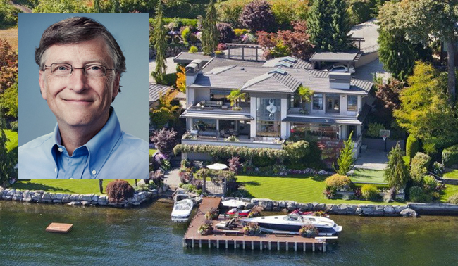 Dinh thự tuyệt đẹp và đầy bí ẩn được “người đàn ông giàu nhất thế giới” Bill Gates gọi là “biệt thự thông minh” trị giá 75 triệu USD.


