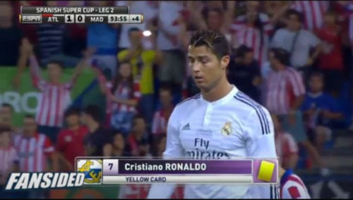 Bị kèm sát, Ronaldo chơi đấm bốc với đối thủ - 1