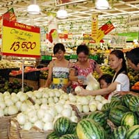 Thị trường - Tiêu dùng - Chỉ số giá tiêu dùng tháng 8 chỉ tăng 0,22%