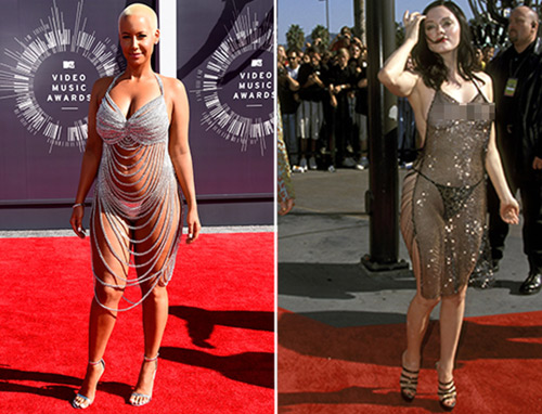 Choáng vì sao “gần như nude” trên thảm đỏ - 3