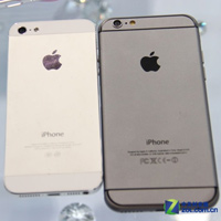 Dế sắp ra lò - HOT: Ảnh thực tế iPhone 6 đọ dáng iPhone 5