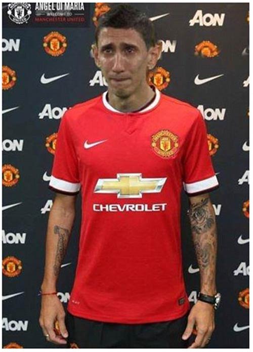 Ảnh chế: Di Maria khóc ròng vì trận thua ê chề của MU - 6