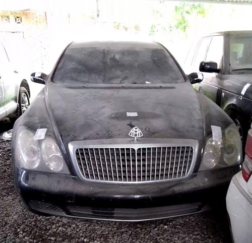 144 chiếc xe sang trong vụ án Dũng "mặt sắt" nằm phủ bụi - 5