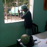 Pháp luật - Mai phục tại lò, công an bắt 2 tên trộm chó