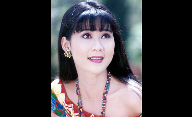 Nữ diễn viên Diễm Hương là gương mặt được yêu thích vào cuối những năm 1980 và đầu thập niên 1990

