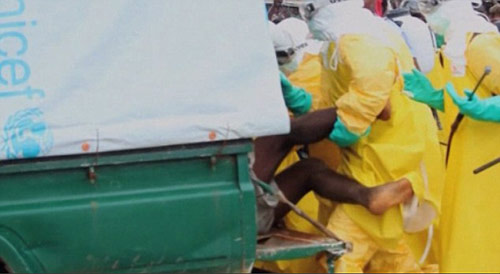Bệnh nhân Ebola xin ăn khiến cả khu chợ náo loạn - 3