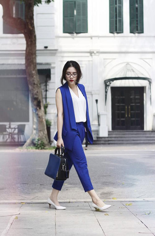 Giúp nữ công sở đẹp hơn với chiếc quần "nhàm chán" - 10