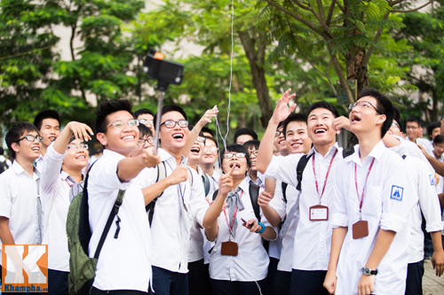 Nữ sinh Hà Nội rạng rỡ ngày tựu trường - 7