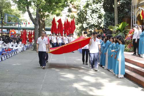 Chùm ảnh: HS cả nước háo hức chào đón lễ khai giảng - 2