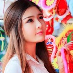 Bạn trẻ - Cuộc sống - Hot girl Lilly Luta rạng rỡ trên phố &quot;đèn lồng&quot;