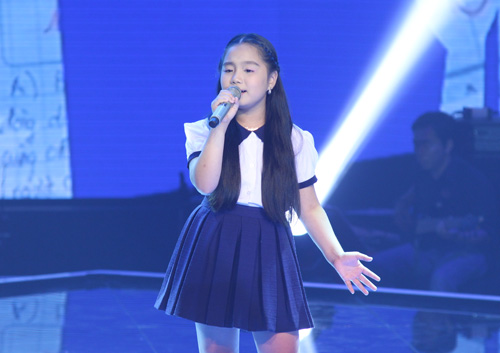 Trò cưng Lam Trường khoe giọng "khủng" tại The Voice Kids - 1