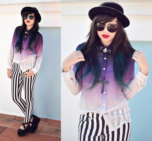 Mốt mặc màu loang đang "làm mưa, làm gió" - 9