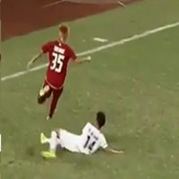 Bóng đá - Chặt chém "đáng sợ" trận U19 Thái gặp U19 Myanmar