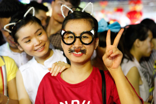 Thiếu nữ Hà thành rạng ngời đi chơi trung thu - 12