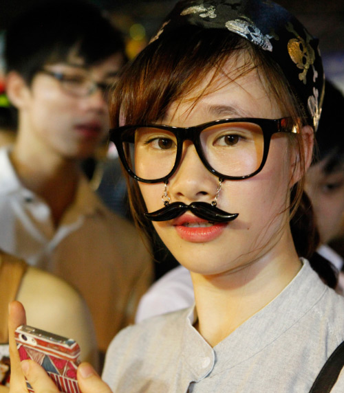 Thiếu nữ Hà thành rạng ngời đi chơi trung thu - 3