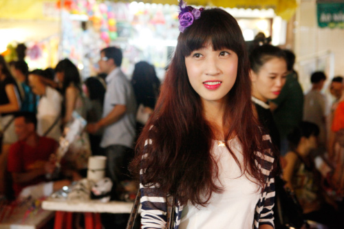 Thiếu nữ Hà thành rạng ngời đi chơi trung thu - 7