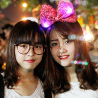 Bạn trẻ - Cuộc sống - Thiếu nữ Hà thành rạng ngời đi chơi trung thu