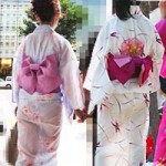 Bí quyết mặc đẹp - Thiếu nữ Nhật &quot;liều lĩnh&quot; mặc kimono xuyên thấu