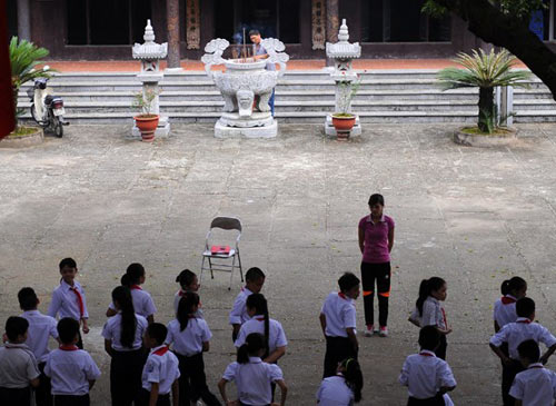 Giữa Thủ đô: Trường học cũng chính là... đình làng - 10