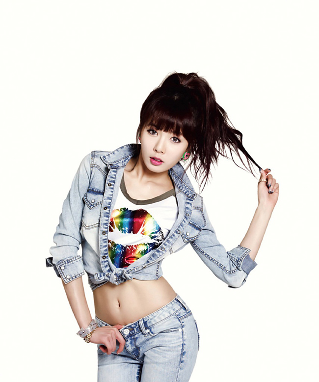 Hyuna là&nbsp;"biểu tượng sexy" của làng nhạc xứ sở kim chi.&nbsp;
