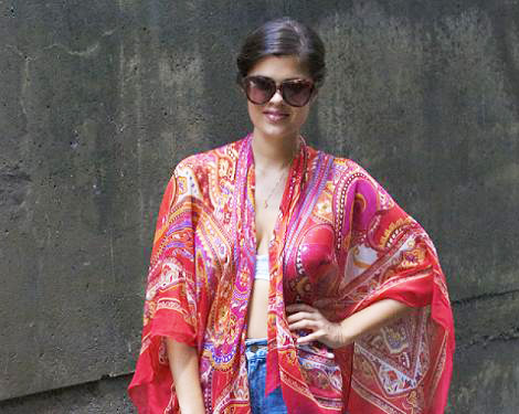 May áo khoác kimono “dễ như ăn kẹo” - 9