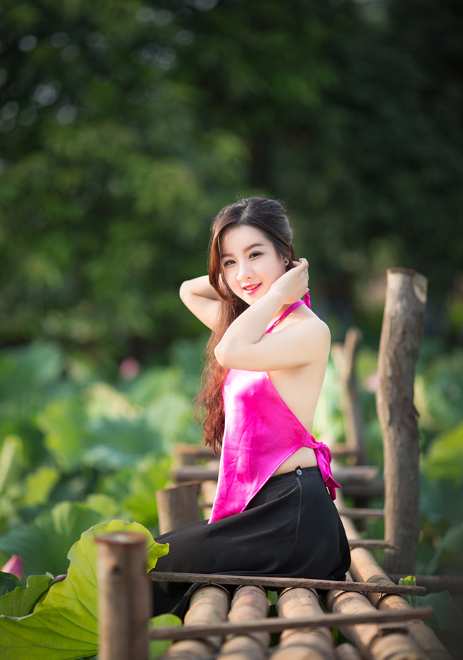 Hình ảnh đẹp không tì vết của Hoa khôi sinh viên Việt Nam 2013
