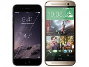 Dế sắp ra lò - iPhone 6 so tài cao thấp với HTC One M8