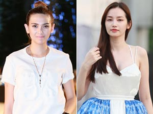 Xu hướng thời trang - Hoàng Yến, Trúc Diễm để mặt mộc đi tập catwalk
