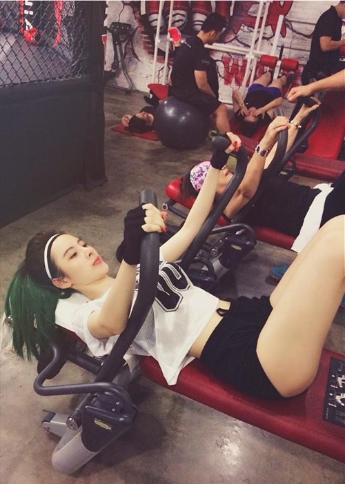 Phương Trinh khoe ảnh tập múa cột vì Bước nhảy hoàn vũ - 8