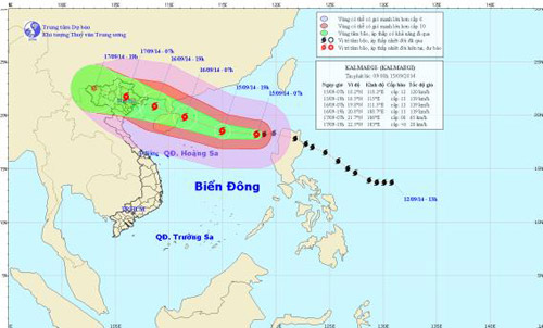 Đêm mai, bão Kalmaegi đổ bộ vào Quảng Ninh-Hải Phòng - 1