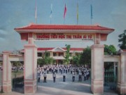 Giáo dục - du học - &quot;Bi hài&quot; ở Quảng Trị: In hình trường lên vở rồi... bán cho học sinh