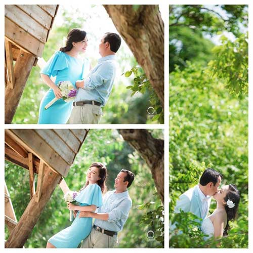 Thiếu nữ Việt giảm gần 40kg để mặc vừa váy cưới - 3