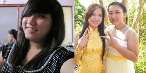 Thiếu nữ Việt giảm gần 40kg để mặc vừa váy cưới - 1