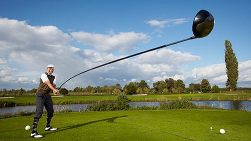 Chiếc gậy golf "siêu khủng" vào sách kỷ lục Guinness - 1