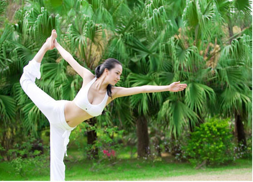 Fan háo hức vì "nữ thần yoga" diễn phim 3D - 2