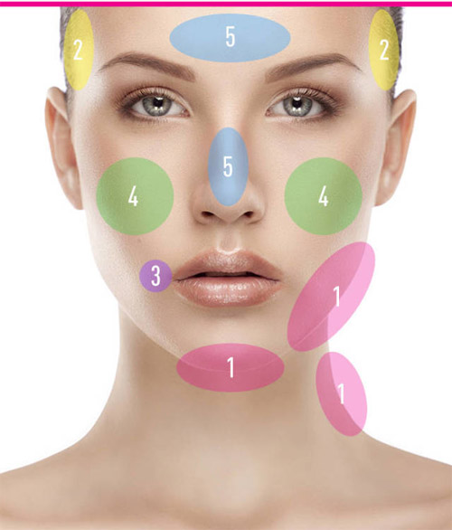 6 vị trí mụn trên mặt nói lên điều gì về cơ thể bạn