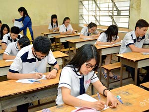 Giáo dục - du học - Kỳ thi chung quốc gia: Thí sinh thi bao nhiêu môn?